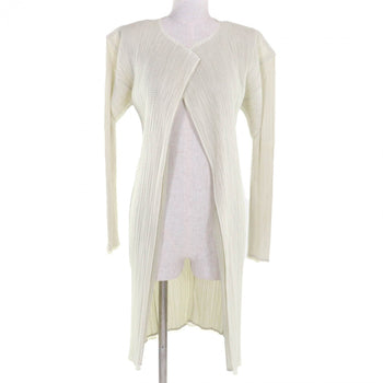 Pleats Please Cardigan Pp06-Jo702 Polyester Ivory 3