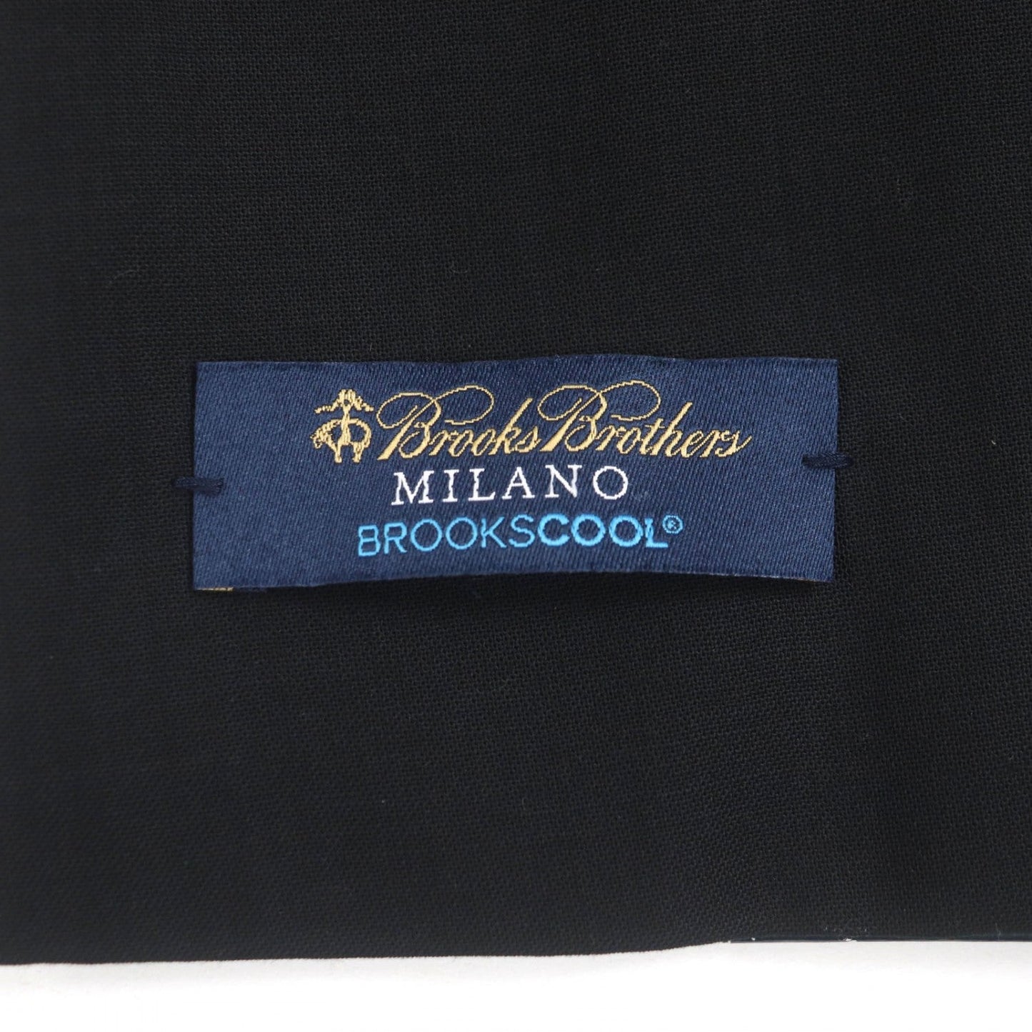 Brooks Brothers Setup Wool Black Brookscool Milano 41