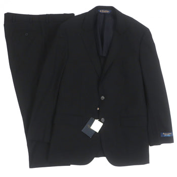 Brooks Brothers Setup Wool Black Brookscool Milano 41