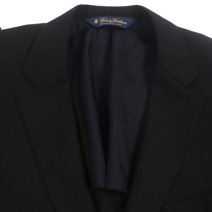 Brooks Brothers Setup Wool Black Brookscool Milano 41