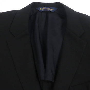 Brooks Brothers Setup Wool Black Brookscool Milano 41