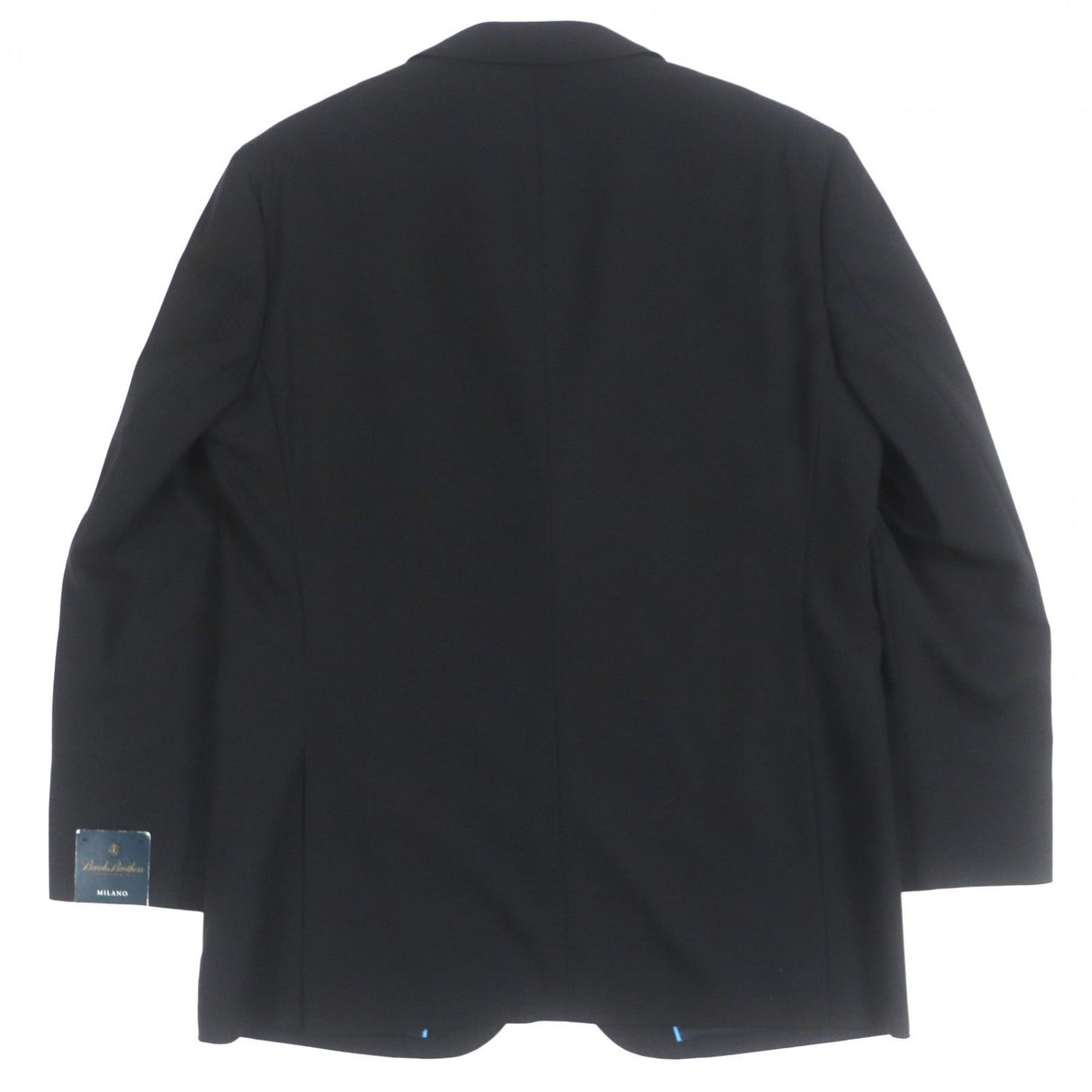 Brooks Brothers Setup Wool Black Brookscool Milano 41