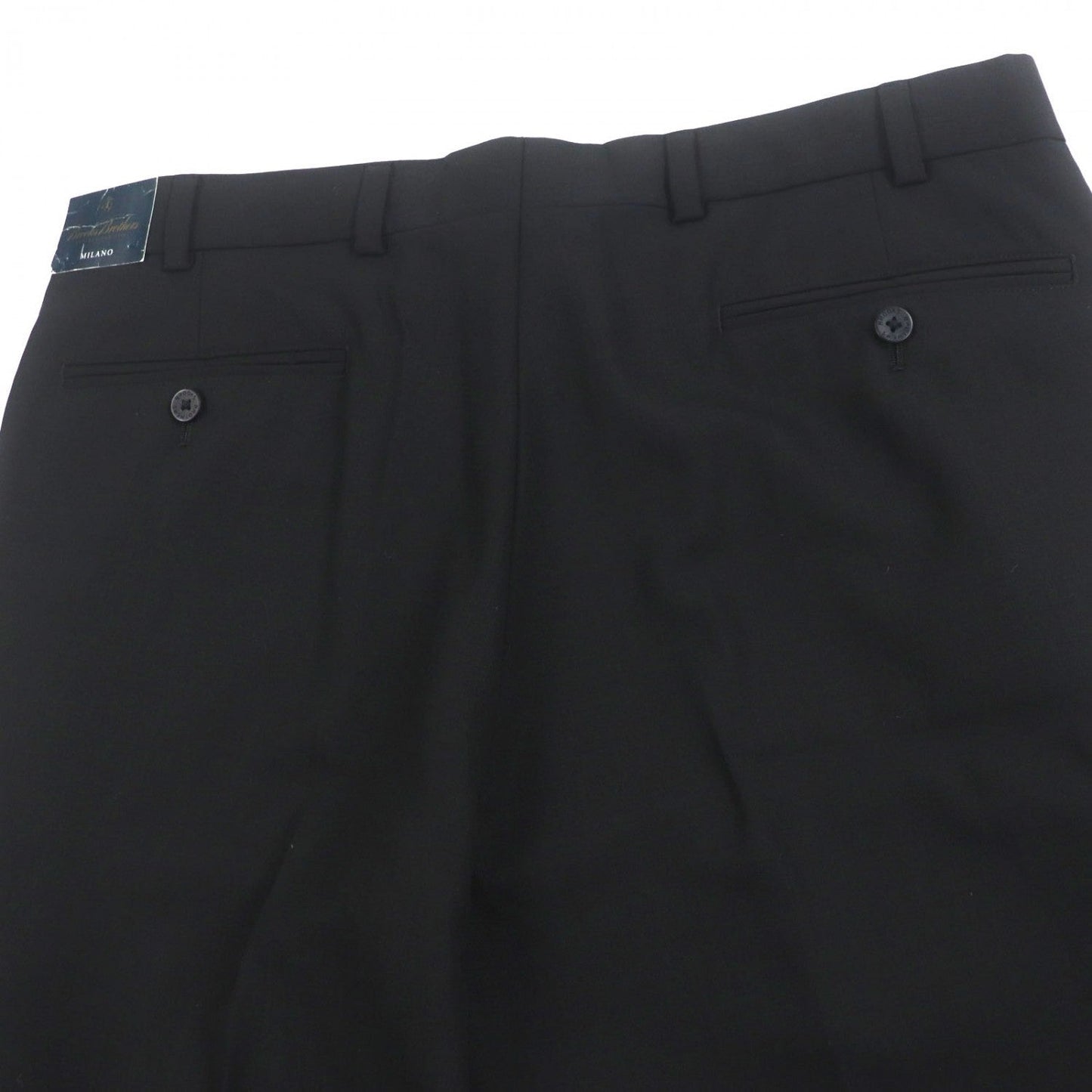 Brooks Brothers Setup Wool Black Brookscool Milano 41