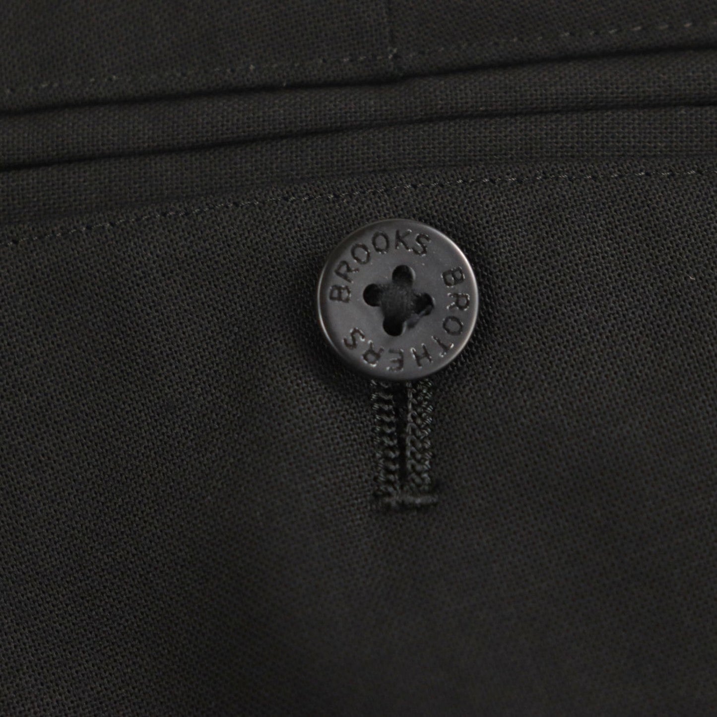 Brooks Brothers Setup Wool Black Brookscool Milano 41