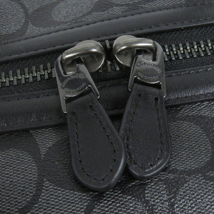 Coach Shoulder Bag C5305 Coated Canvas Black Type Ventura Bag Signature Canvas