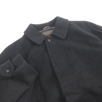 Herno Stainless Collar Coat Cashmere Charcoal Gray Equivalent To L Size