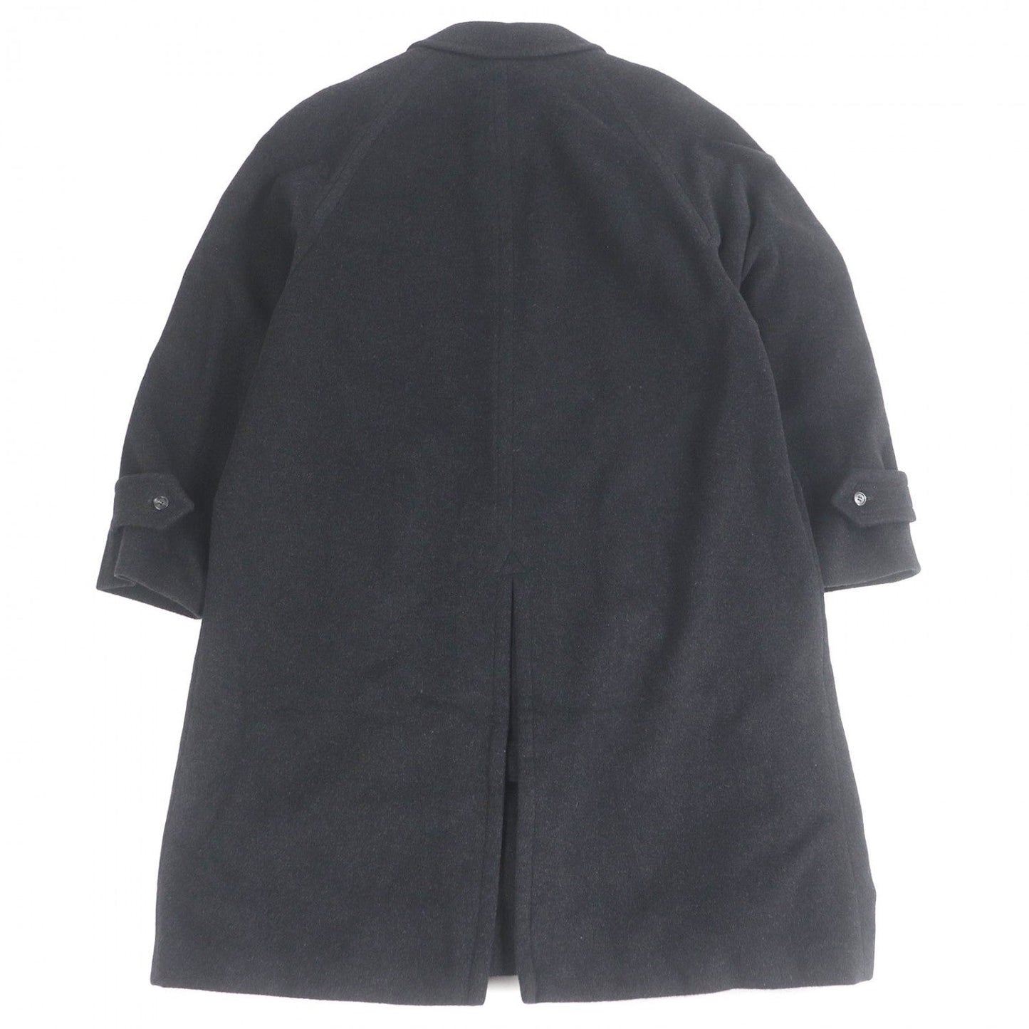 Herno Stainless Collar Coat Cashmere Charcoal Gray Equivalent To L Size