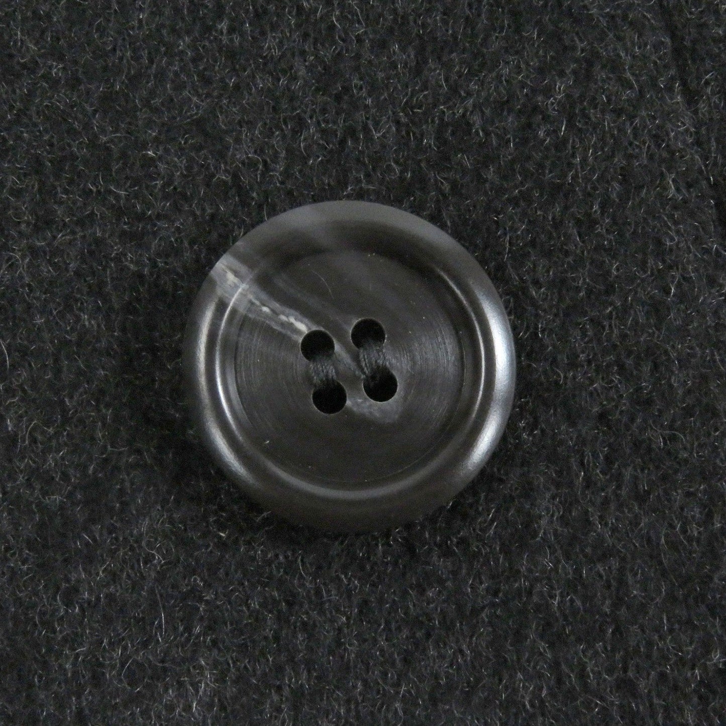 Herno Stainless Collar Coat Cashmere Charcoal Gray Equivalent To L Size