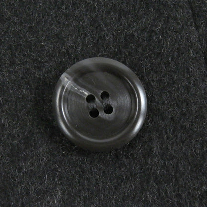 Herno Stainless Collar Coat Cashmere Charcoal Gray Equivalent To L Size