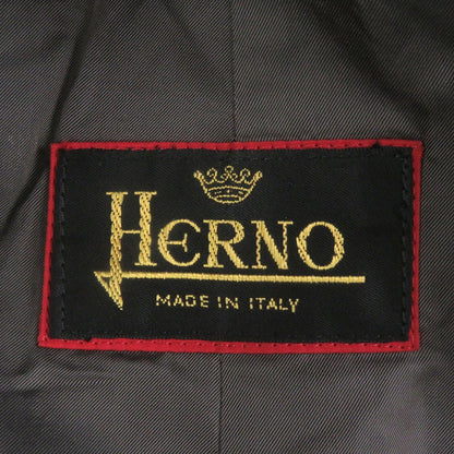 Herno Stainless Collar Coat Cashmere Charcoal Gray Equivalent To L Size