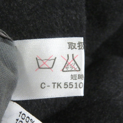 Herno Stainless Collar Coat Cashmere Charcoal Gray Equivalent To L Size