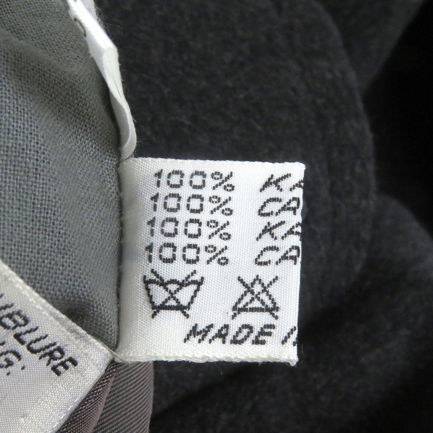 Herno Stainless Collar Coat Cashmere Charcoal Gray Equivalent To L Size