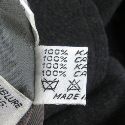 Herno Stainless Collar Coat Cashmere Charcoal Gray Equivalent To L Size