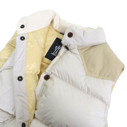 Moncler Grenoble Down Vest Nylon Off White Sorapis