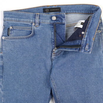 Versace Denim Pants A85190 Cotton Light Blue Type 30