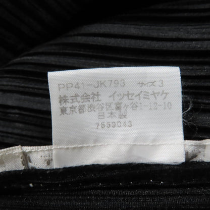 Pleats Please Cut Pp41-Jk793 Polyester Black 3