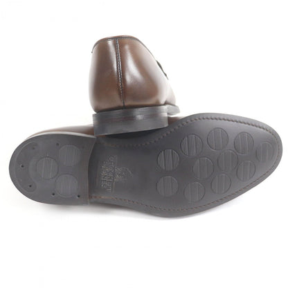 Crockett&Jones Loafers Leather Brown Selby 7 E