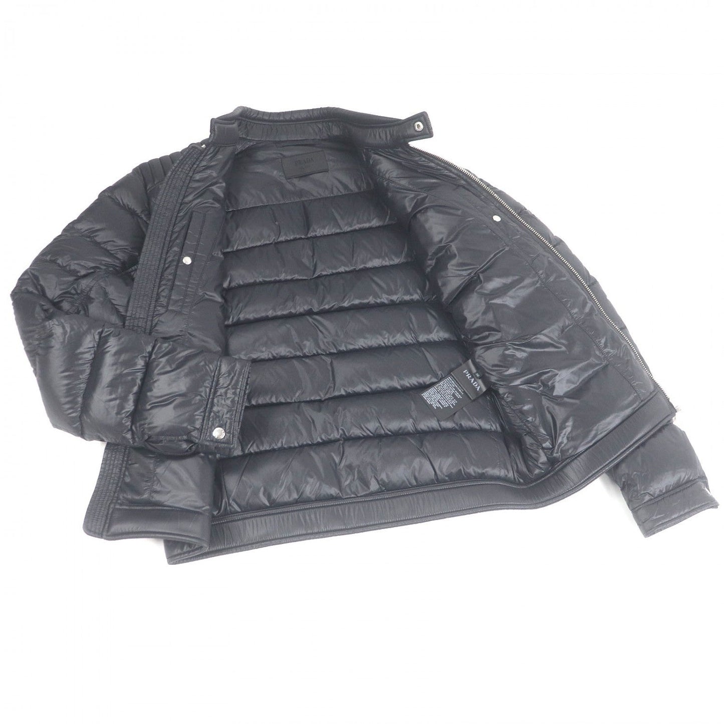 Prada Down Jacket Sgb608 Polyamide Black 50