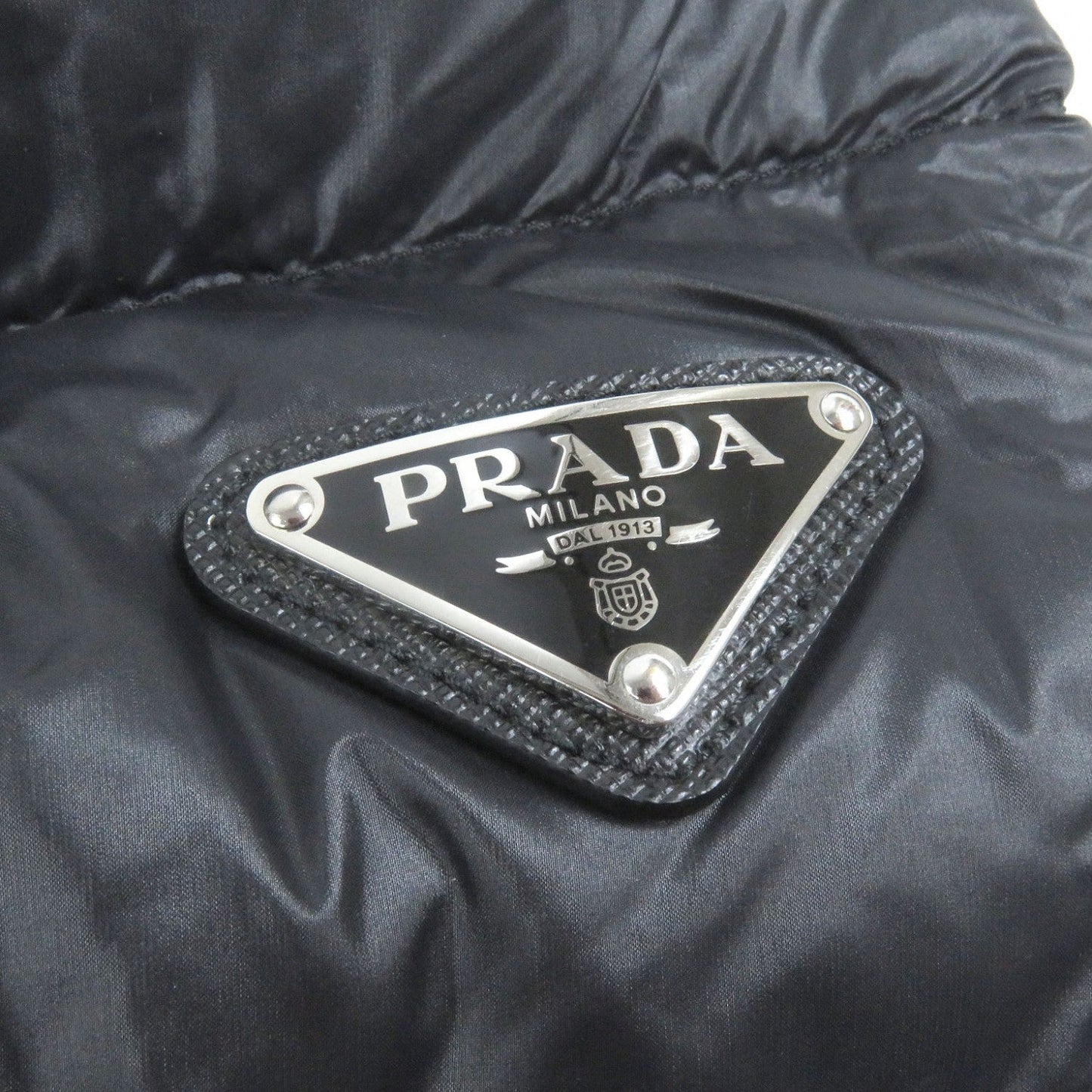 Prada Down Jacket Sgb608 Polyamide Black 50