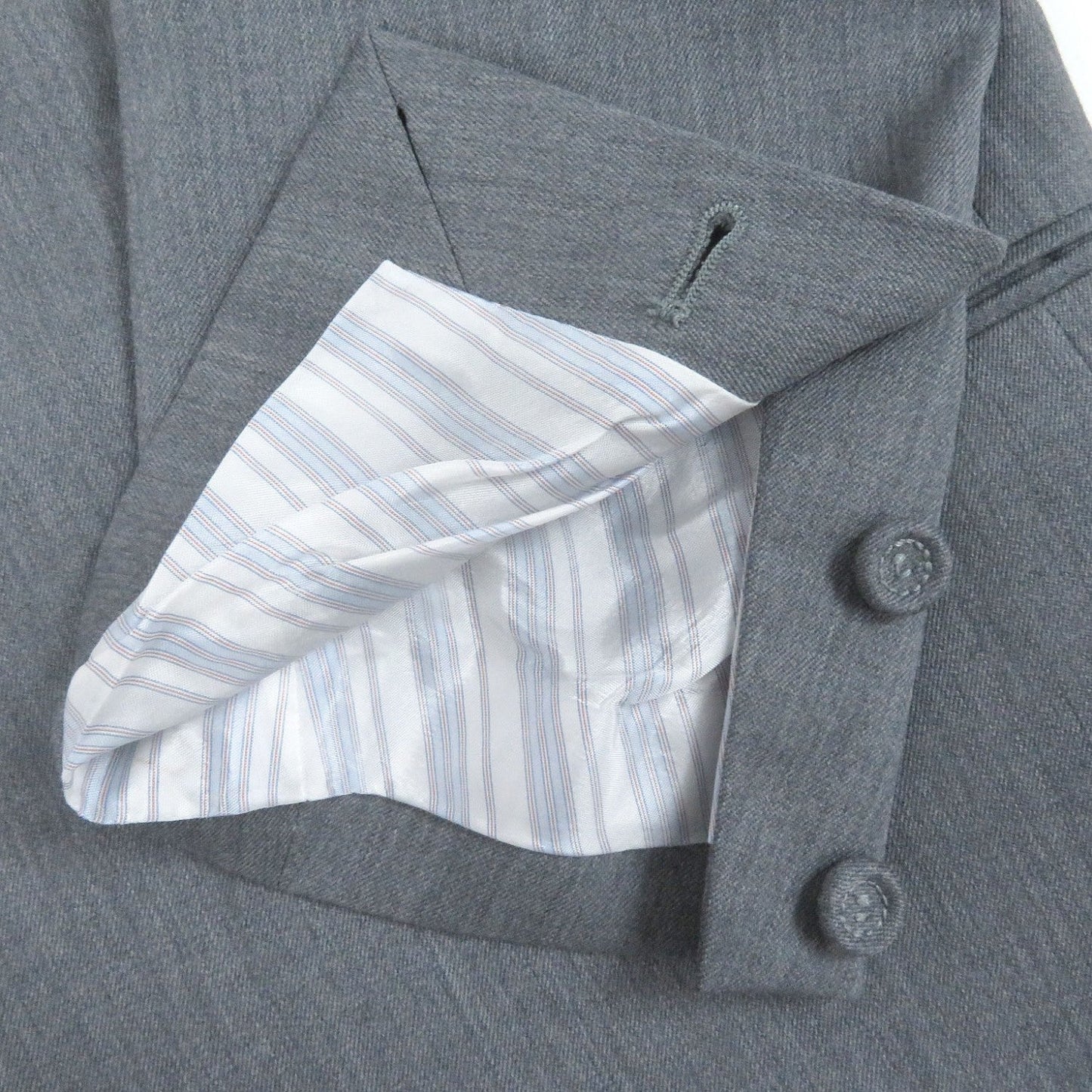Dior Homme Tailored Jacket 243C255A5635 Wool Gray 46