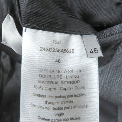 Dior Homme Tailored Jacket 243C255A5635 Wool Gray 46