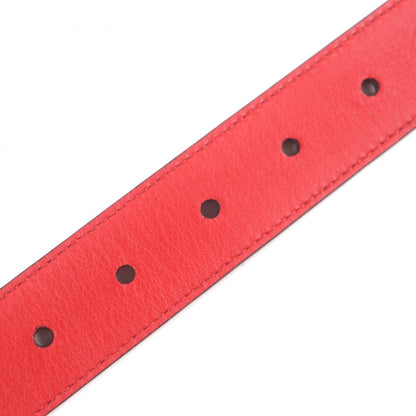 Gucci Belt 429028 Leather Red Sima 9036