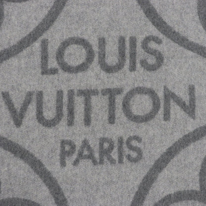 Louis Vuitton Scarf R96950 Cashmere Gray Echarpe Earmuffs