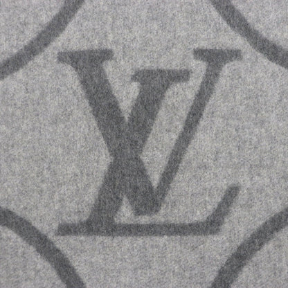 Louis Vuitton Scarf R96950 Cashmere Gray Echarpe Earmuffs