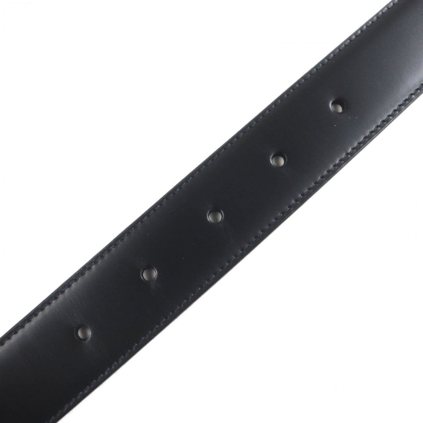 Montblanc Belt 106199 Leather Black Dark Brown