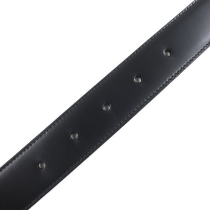 Montblanc Belt 106199 Leather Black Dark Brown