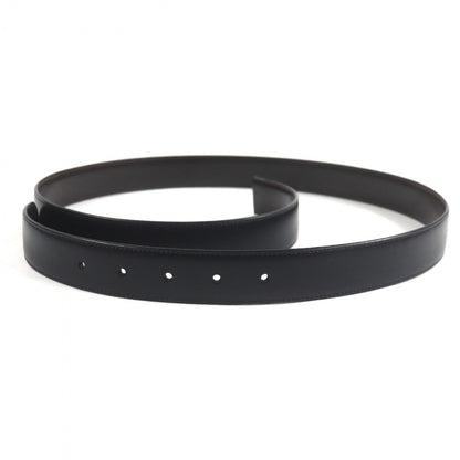 Montblanc Belt 106199 Leather Black Dark Brown