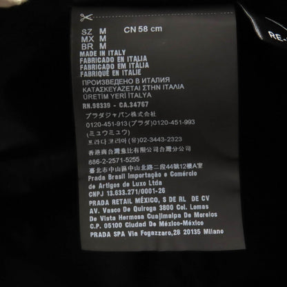 Prada Hat 2Hc281 Polyamide Black M