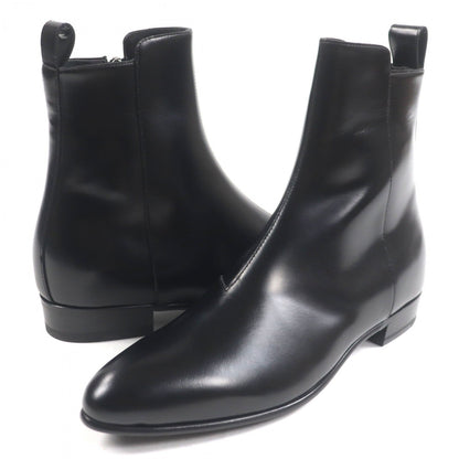 Saint Laurent Paris Short Boots 480085 Leather Black 39