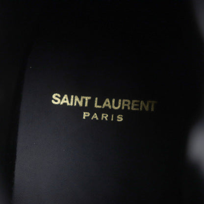 Saint Laurent Paris Short Boots 480085 Leather Black 39