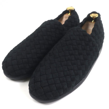Bottegaveneta Slip-On 667227 Fabric Black Plat 39