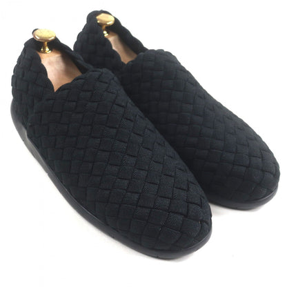 Bottegaveneta Slip-On 667227 Fabric Black Plat 39