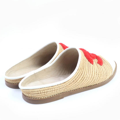 Chanel Sandals G34422 Red Type 36