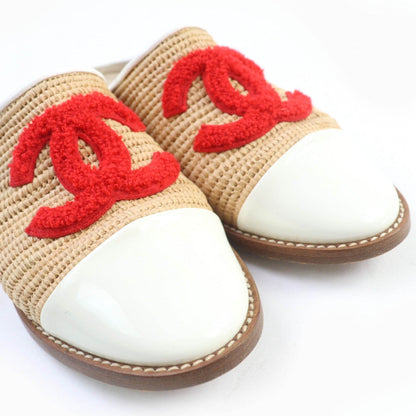 Chanel Sandals G34422 Red Type 36