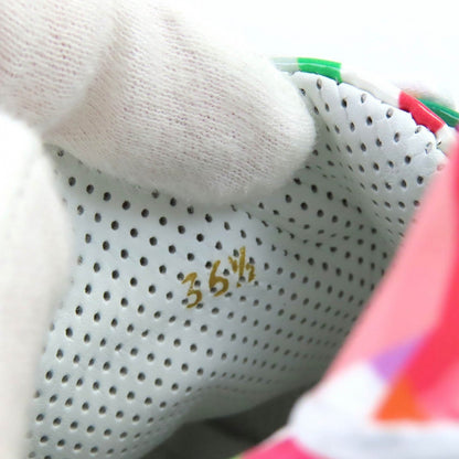 Christian Louboutin Low Cut Sneakers Patent Leather Multicolor 36.5