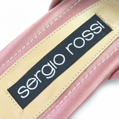 Sergio Rossi Sandals A83730 Satin Pink Type 38.5
