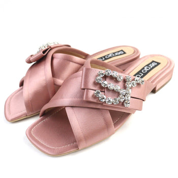Sergio Rossi Sandals A83730 Satin Pink Type 38.5
