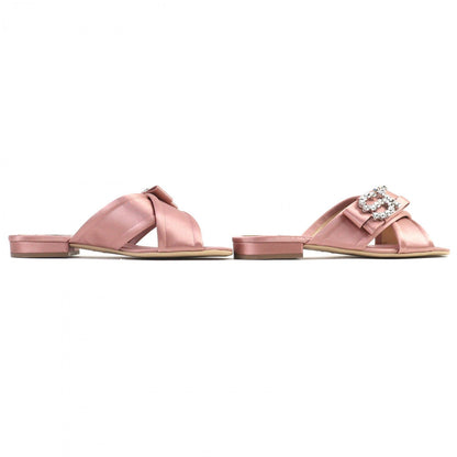 Sergio Rossi Sandals A83730 Satin Pink Type 38.5