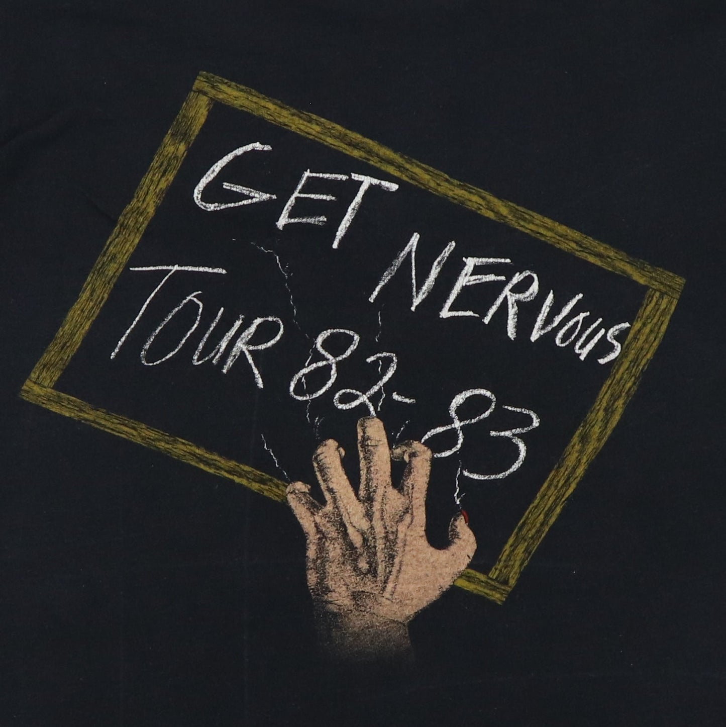 1982 Pat Benatar Get Nervous Tour Shirt