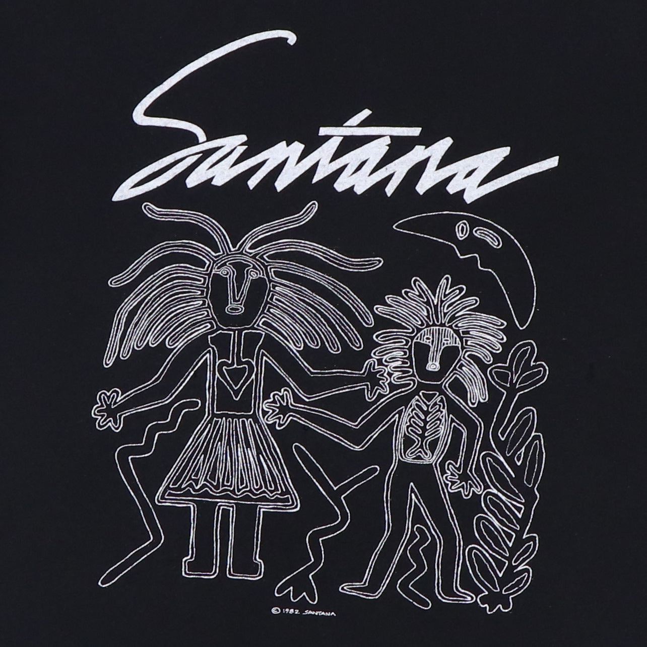 1982 Santana Shang Tour Shirt
