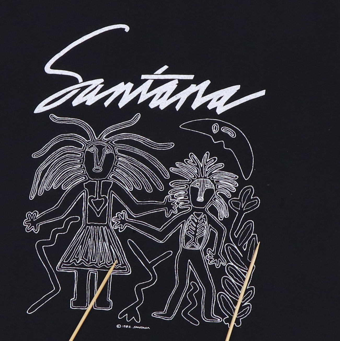 1982 Santana Shang Tour Shirt