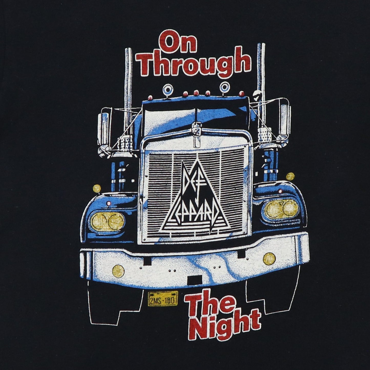 Shirt 1980 Def Leppard On Through The Night