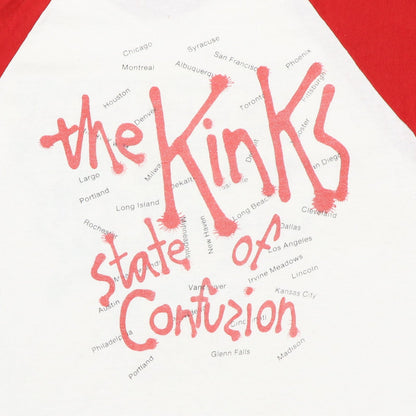 1983 The Kinks State Of Confusion Tour Jersey