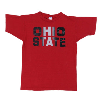 1970S Ohio State Buckeyes Champion Blue Bar Shirt