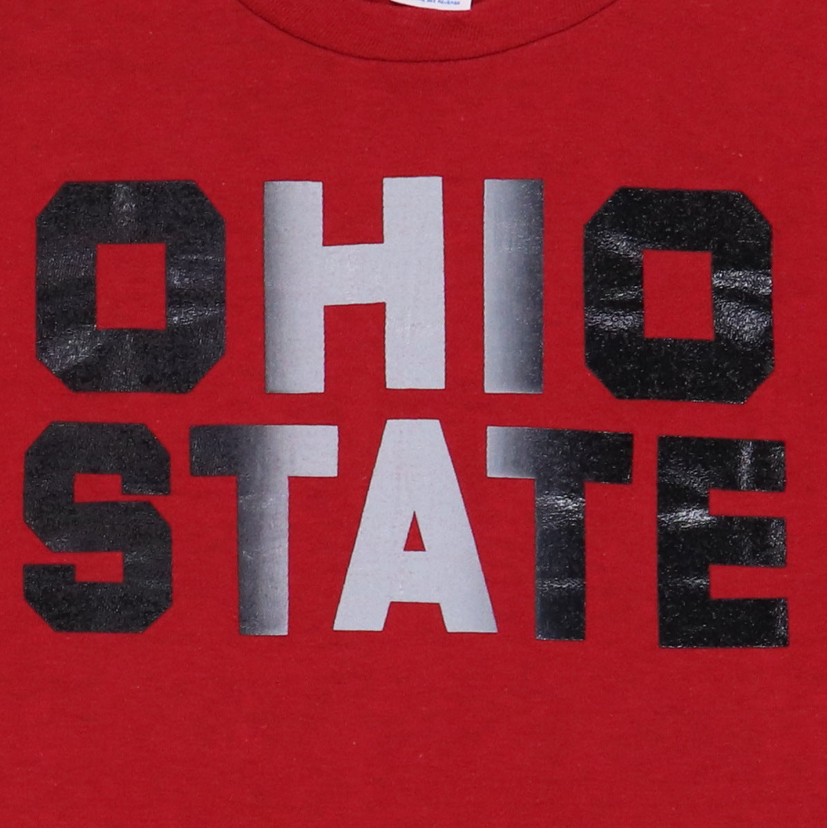 1970S Ohio State Buckeyes Champion Blue Bar Shirt