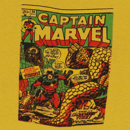 1970S Captain Marvel Comic Book Shirt